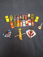Matchbox gyűjtemény Hot wheells és repülők