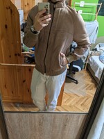 Premium Vintage Men's Leather Jacket – Genuine Leather – Pilot Style M/L