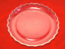 Coca-Cola üveg süteményes tányérok