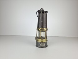 Banyasz petroleum lampa, regi szep