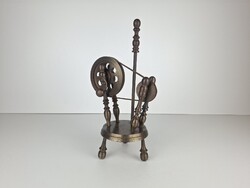 Hollóházi, bronze and metal item
