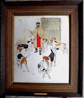 Cecil Aldin 1870-1935 Garanciával Számlával