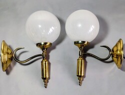 Mid Century Sölken copper wall sconce pair ALKUDHATÓ