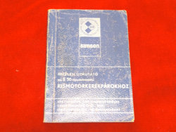 Simson S 50 Type Specification User Manual