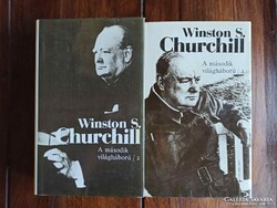Winston S. Churchill - A második világháború 1-2. Néhány fekete-fehér térképpel.