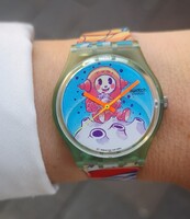 Swatch YURY  - 1992 - Jurij Gagarin - Doboz, papír - hordatlan - Tiktakwatch garanciával