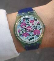 Swatch Mazzolino - 1992 tavaszi - nyári kollekció- Doboz,papír - hordatlan - Tiktakwatch garanciával