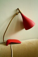 Gyűjtői darab! Vintage 60-as évek Louis Kalff asztali lámpa Cosack mid century olvasólámpa Stilnovo