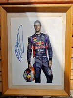 Original Daniel Ricciardo signed F1 photo