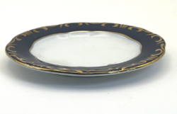 2 db Zsolnay Pompadour mintás mini porcelántányér – 6,5 cm