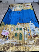 Hatalmas sál Vincent van Gogh festményével, 180 x 90 cm