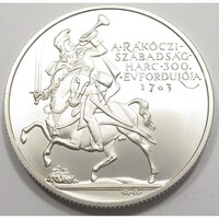 Magyarország,5000 forint 2003 - Rákóczi szabadságharc UNC ezüst 31.46g925