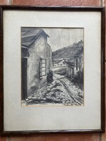 Tabánról készült ceruzarajz 1928-ból.