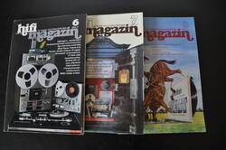 HiFi Magazin 6–19. szám (1981/2–1985/3) – hiánytalan, 14 darabos sorozat eladó