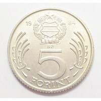 Magyarország,5 forint 1984 aUNC+ nikkel