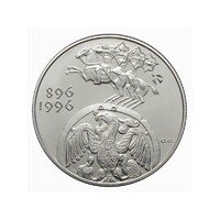 Magyarország,2000 forint 1996 - Honfoglalás UNC ezüst 31.46g925