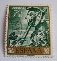 1966 José Maria Sert festményei - Bélyegnap