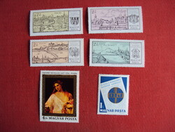 Magyar postatiszta sorok egységárban eladó-108