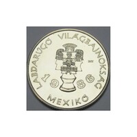 Magyarország,100 forint 1985 - Mexikói Foci VB UNC nikkel