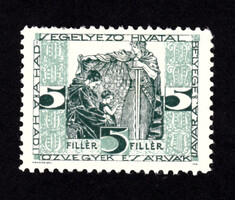 Záróbélyeg, régi módi