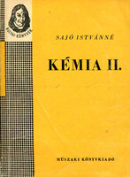 Sajó Istvánné: Kémia II. (Bolyai-könyvek)