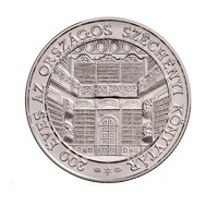 Magyarország,3000 forint 2002 - Országos Széchenyi Könyvtár UNC ezüst 31.46g925