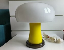 Retro GDR Glass Button Lamp by Karin Korn