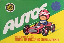 Autók gyermeknyomda GR1_3 (tintapárna hiányzik!)