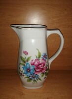 Zsolnay porcelán virágmintás kancsó