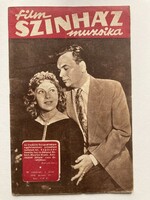 Film Színház Muzsika 1958. január 17.. Művészeti hetilap V. évfolyam 3. szám
