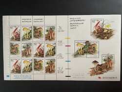 South Korea mushrooms 1998 - block
