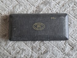 Antik E.O. Richter & Co. "Präcision" P IIa körzőkészlet – Eredeti bordó plüss tokban