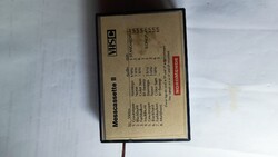 JVC PUJ50431 VHS-C precíziós nyomatékmérő kazetta szervizműszer az 1990-es évekből, eredeti