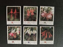 Man-sziget postatiszta virágok 1988