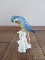 Régi ENS porcelán papagáj
