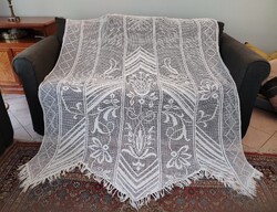 ART DECO Crochet Curtain - 140x185 cm