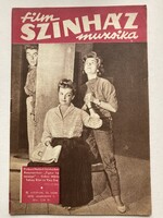 Film Színház Muzsika 1958szeptember 5. .Művészeti hetilap V. évfolyam 36 .szám