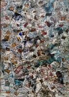 Baján Ildikó festmény 100 x 70cm.