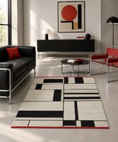 IKEA RASTPLATS modern bauhaus stílusú gyapjú szőnyeg 170 x 240 cm