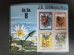 Szomália postatiszta virágok 1978