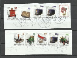 V 375. Postatörténet 2017-21 Modern magyar bélyegek Kerek lebélyegzések