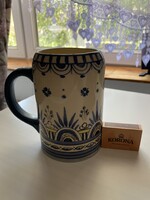 Lantos Krisztina hódmezővásárhelyi kerámia szett (butella + korsó)”