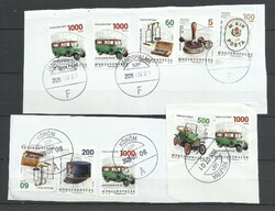 621. Postatörténet 2017-21 Modern magyar bélyegek Kerek lebélyegzések