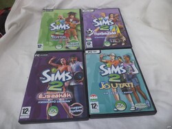 4db Sims 2 kiegészítő lemez - PC játék (7882)