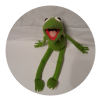 1976. Béka-Breki Muppet. Kermit The Frog-Fisher Price.Vintage játék figura.50 cm