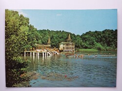HÉVÍZ-GYÓGYFÜRDŐ - STRAND - 1977., postatiszta képeslap, Zala megye,retro
