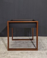 Mid century modern teak coffee table, flower table, plant table, Scandinavian design