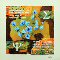 Lantos György: Katáng 35x35 cm