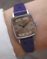 Luch mechanikus vintage karóra az 1970-es évekből - Tiktakwatch szervizkártyával, garanciával