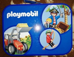 Playmobil Puzzle! Fémdobozban. Bontatlan,eredeti kirakóval!
